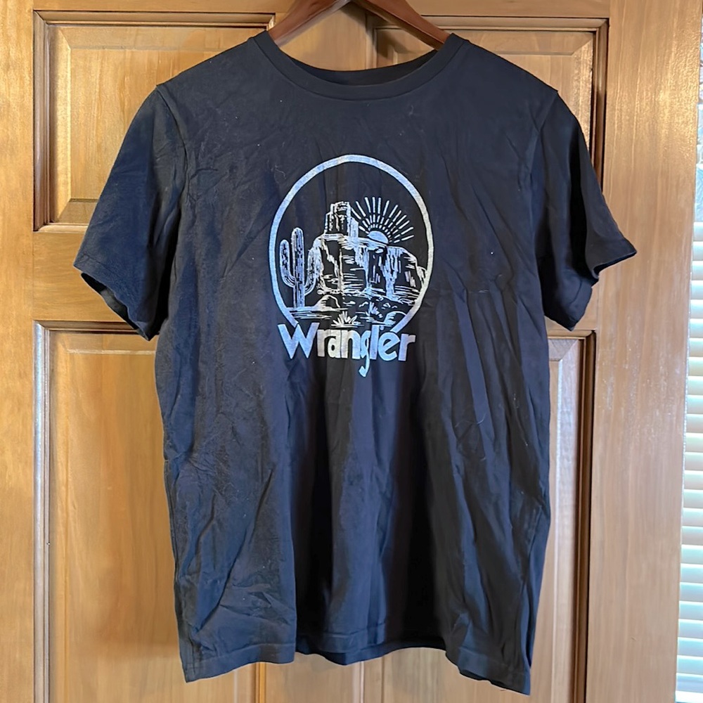 Black Wrangler Tee